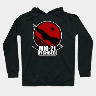 Mig-21 Fishbed Patch Hoodie